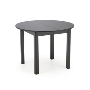 Jedálenský rozkladací stôl RINGO 102/142 cm čierny vyobraziť