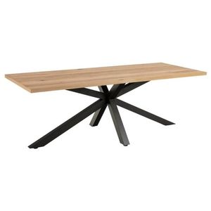 Jedálenský stôl Heaven II 220 cm divoký dub/čierny vyobraziť