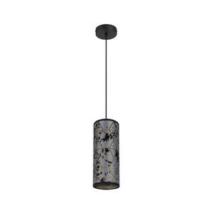 HEXE Luster na lanku AVALO 1xE27/60W/230V šedá/čierna 0136 vyobraziť