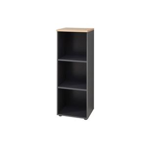 Kancelársky regál Brego 14 45 cm grafit/dub Artisan II vyobraziť