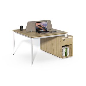 Kancelárska zostava pre 2 osoby Houseland Profit Max 04 1412 dub/biela vyobraziť