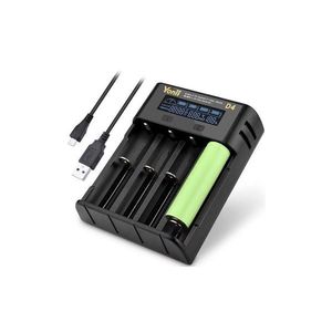 Nabíjačka batérií s LCD displejom pre 1-4x Li-Ion/Ni-MH G822 vyobraziť