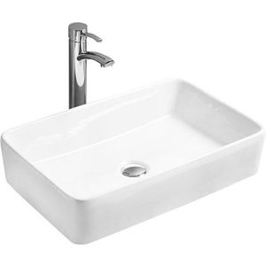 Keramické umývadlo na dosku MEXEN CATIA biele 58x37 cm vyobraziť