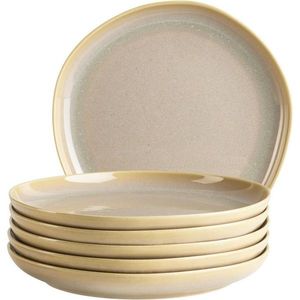Mäser Súprava dezertných tanierov Cordelia Sand Textura 22 cm, 6 ks vyobraziť