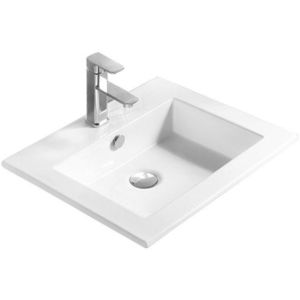 Keramické umývadlo zápustné MEXEN SALMA 54x47 cm biele vyobraziť