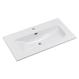 Keramické umývadlo Fly DP 80 cm biele vyobraziť