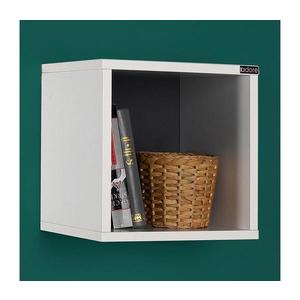 Adore Furniture Nástenná polica 33x33 cm biela 479ADR1154 vyobraziť