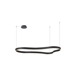 Azzardo - LED Stmievateľný luster na lanku MIRABELLA LED/60W/230V čierna vyobraziť