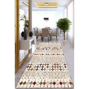 Koberec Flecha 80x200 cm béžový/viacfarebný vyobraziť