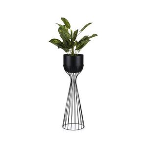 HowHomely Kovový kvetináč LOFT 68x20 cm čierna HH-ML-11-B vyobraziť