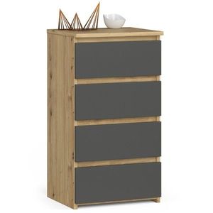 Komoda CL4 40 cm dub artisan/grafitovo šedá vyobraziť