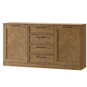 Komoda Cozy 47 z masívu 170 cm dub Rustikál vyobraziť