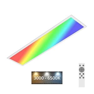 Brilo - LED RGBW Stmievateľné stropné svietidlo SLIM LED/24W/230V 100x25 cm + DO 7054-016 vyobraziť