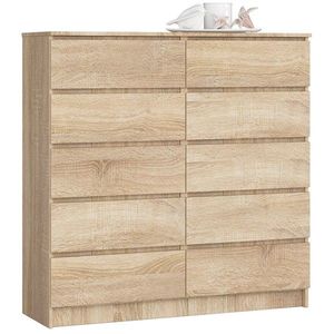 Komoda Kuba 120 cm dub sonoma vyobraziť