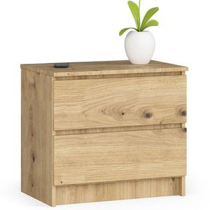 Komoda Kuba 60 cm - 2 zásuvky dub artisan vyobraziť