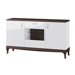 Komoda Massimo 48 165 cm biela/kávová vyobraziť