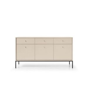 Komoda Mono II 154 cm béžová/čierna vyobraziť