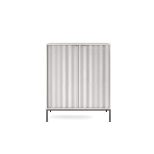Komoda Nova 104 cm sivá/čierna vyobraziť
