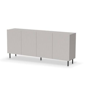 Komoda Paxos 180 cm kašmír/čierna vyobraziť