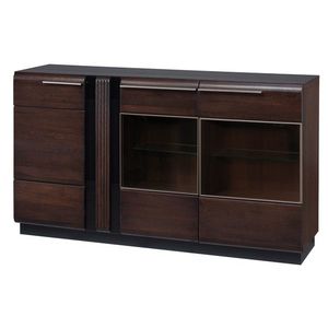 Komoda Porti 48 180 cm z masívu dub čokoládový vyobraziť