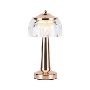 LED Stmievateľná stolná lampa LED/1W/5V 3000-6000K 1800 mAh rose gold 7938 vyobraziť