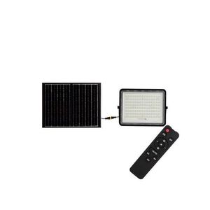 LED Vonkajší solárny reflektor LED/20W/3, 2V 6400K čierna + DO 7827 vyobraziť