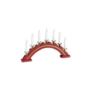 Markslöjd 704769 - LED Vianočný svietnik CELINE LED/1, 4W/230V červená 704769 vyobraziť