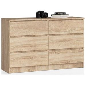Komoda Rollo K 140 cm dub sonoma vyobraziť