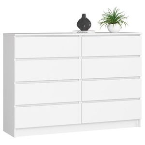 Komoda Rollo X 140 cm biela matná vyobraziť