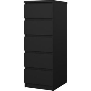 Komoda Simplicitous 233 40 cm čierny mat vyobraziť