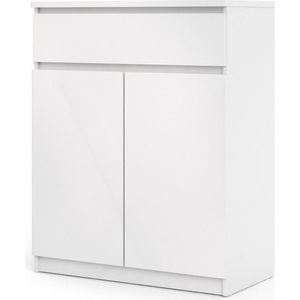 Komoda Simplicitous 234 80 cm biela lesklá vyobraziť