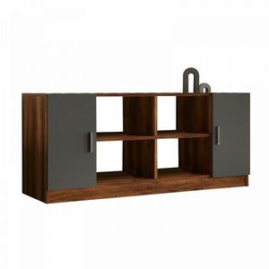 Komoda Vario F 139, 8 cm tmavo hnedá/antracit vyobraziť