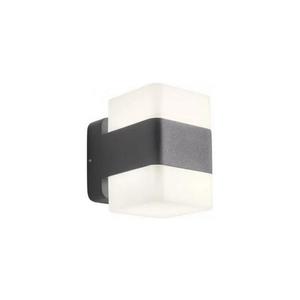 Redo 90492 - LED Vonkajšie nástenné svietidlo TOK LED/14, 8W/230V IP44 antracit 90492 vyobraziť