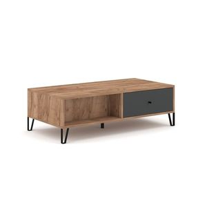 Konferenčný stolík Bilbao 110 cm cm dub remeselný tabak/grafit vyobraziť