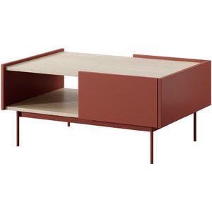 Konferenčný stolík Color L97 červený/dub linea vyobraziť