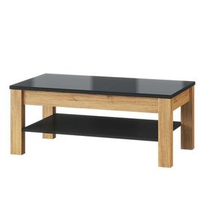 Konferenčný stolík Kama II 41 110 cm dub Camargue/čierny vyobraziť