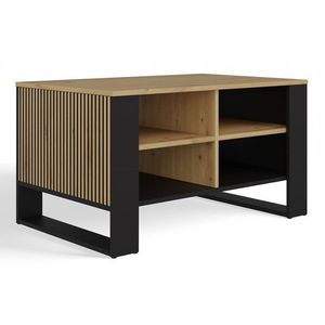 Konferenčný stolík LAWA Modern 4P Slim dub artisan/čierny vyobraziť