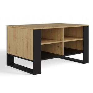 Konferenčný stolík LAWA Modern 4P Slim II dub artisan/čierny vyobraziť