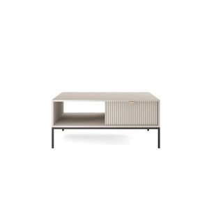 Konferenčný stolík Nova 104 cm kašmír/čierny vyobraziť