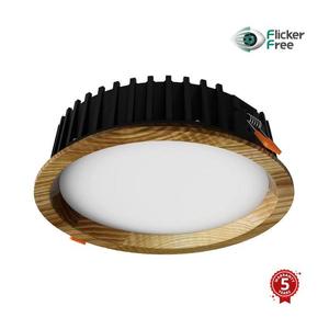 APLED - LED Podhľadové RONDO WOODLINE LED/12W/230V 4000K pr. 20 cm jaseň masív 21279 vyobraziť
