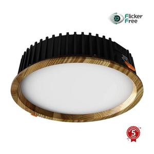 APLED - LED Podhľadové RONDO WOODLINE LED/18W/230V 4000K pr. 26 cm jaseň masív 21281 vyobraziť