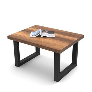 Konferenčný stolík MN02 - BA 80 cm orech/antracit vyobraziť