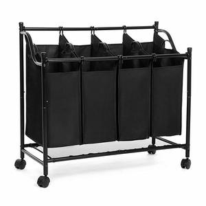 Kôš na bielizeň Zoe 4x35 L čierny vyobraziť