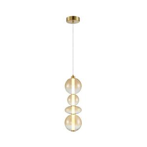 LED Luster na lanku DAPHNE LED/36W/230V zlatá ML0346 vyobraziť