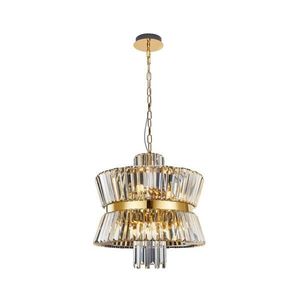 Luster na reťazi AURELIA 12xE14/40W/230V zlatá ML0405 vyobraziť