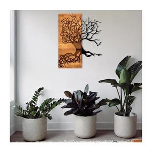 Nástenná dekorácia 45x58 cm strom života drevo/kov 279ENZ1776 vyobraziť