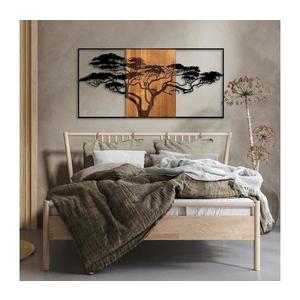 Nástenná dekorácia 147x70 cm strom drevo/kov 899SKL2315 vyobraziť