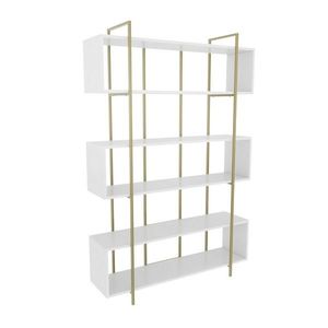 Knižnica Bruti White and Gold vyobraziť