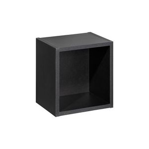 Kúpeľňový regál Nova Black D 83-27-Q čierny vyobraziť