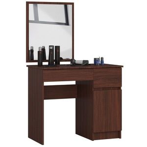 Kozmetický stolík so zrkadlom P-2/SL wenge pravý vyobraziť